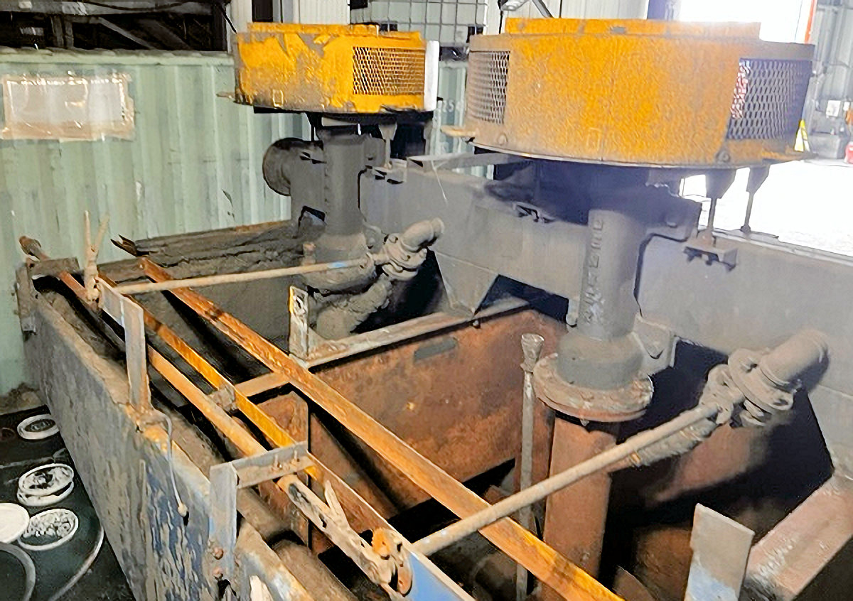 Metso Bank Of 3 Cells Model Dr-24 Flotation Cells 1.4m3)